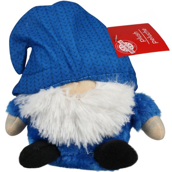 Blue Plush Gnome - Picture 3 of 3